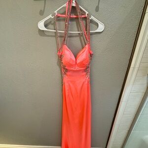 Camille La Vie Coral Formal Dress